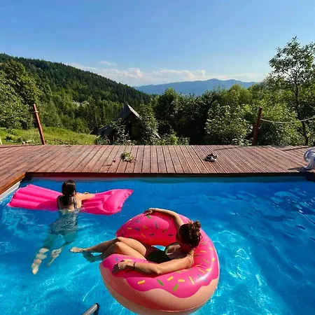 Nyaraló Przysiolek Fladrowka - Dom Na Odludziu Z Widokiem Na Gorce I Tatry