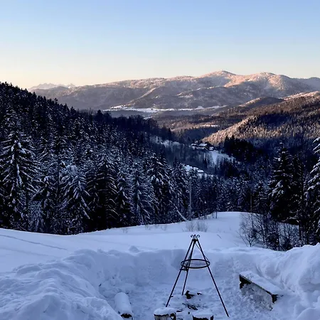Przysiółek Flądrówka - Dom Na Odludziu Z Widokiem Na Gorce I Tatry Casa de Férias *