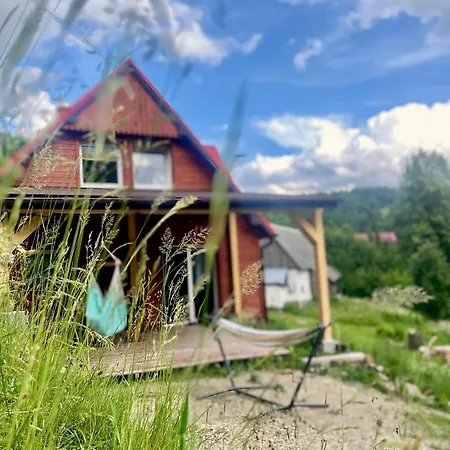 Przysiolek Fladrowka - Dom Na Odludziu Z Widokiem Na Gorce I Tatry Prázdninový dům Szczawa