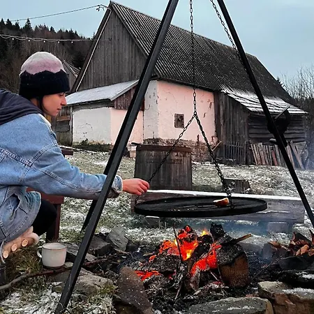 Semesterbostad Przysiolek Fladrowka - Dom Na Odludziu Z Widokiem Na Gorce I Tatry *
