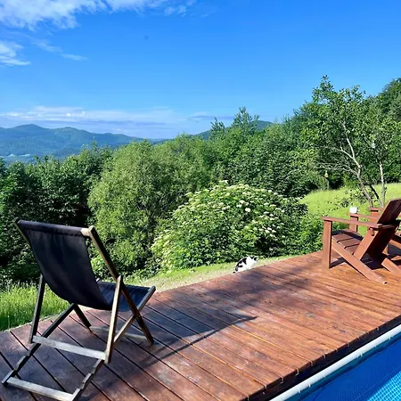 Prázdninový dům Przysiolek Fladrowka - Dom Na Odludziu Z Widokiem Na Gorce I Tatry Szczawa